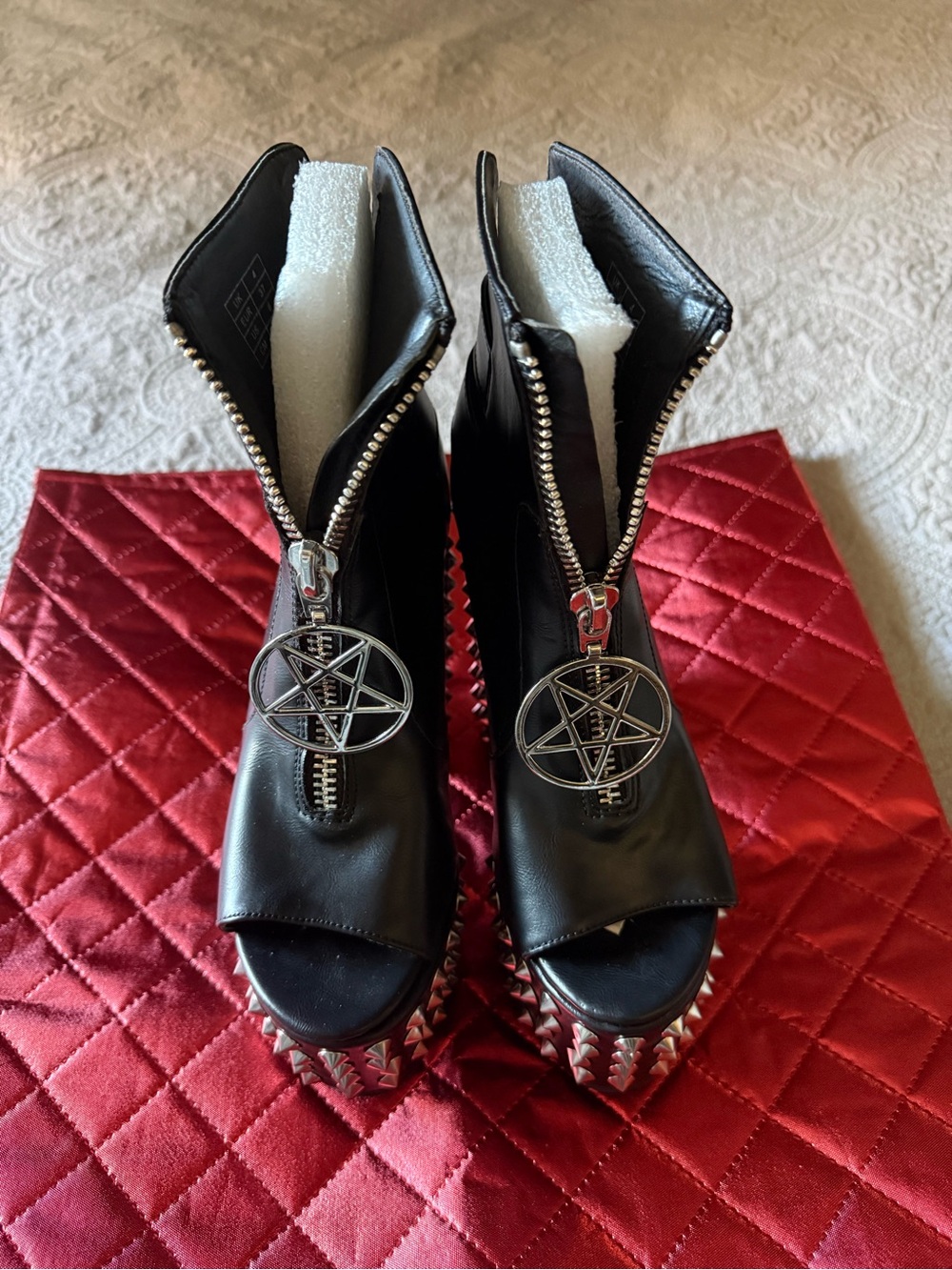 Doll Skills black nailed platform